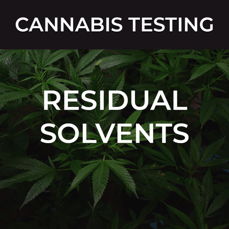 Cannabis Residual Solvents System – Labs Arena