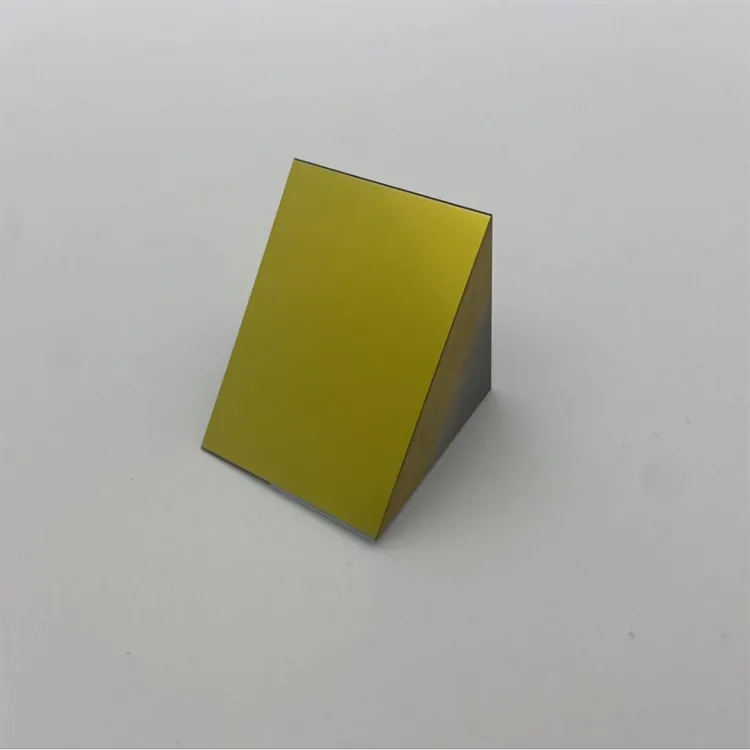 Gold-Coated Prism